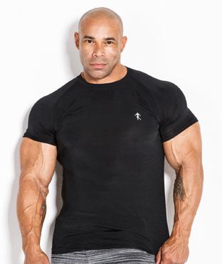 T-shirt 01 LM Compression black rozmiar: S, M, L, XL Klasyczny t-shirt, który dopasowuje się idealnie do każdej sylwetki