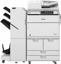możliwością sortowania, zszywania, broszurowania i dziurkowania, eksploatacja: toner CEX-V53. Urządzenia wielofunkcyjne ir Advance 4545i / ir Advance 4551i Drukowanie i kopiowanie 45/51 str./min.
