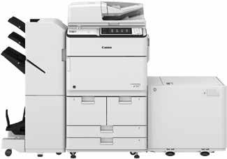 ir Advance 6555i Drukowanie i kopiowanie 55 str./min., max format A3, dwie kasety po 550 ark. i dwie po 1500 ark., podajnik boczny 100 ark.