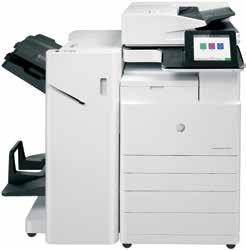 urządzenia wielofunkcyjne LaserJet Managed MFP E72525dn Drukowanie i kopiowanie 25 str./min., max format A3, dwie kasety po 520 ark., podajnik boczny 100 ark.