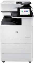 faksu, moduł WiFi oraz OCR, finiszery z możliwością sortowania, zszywania, broszurowania i dziurkowania, eksploatacja: toner W9005MC. LaserJet Managed MFP E82540dn Drukowanie i kopiowanie 40 str./min.