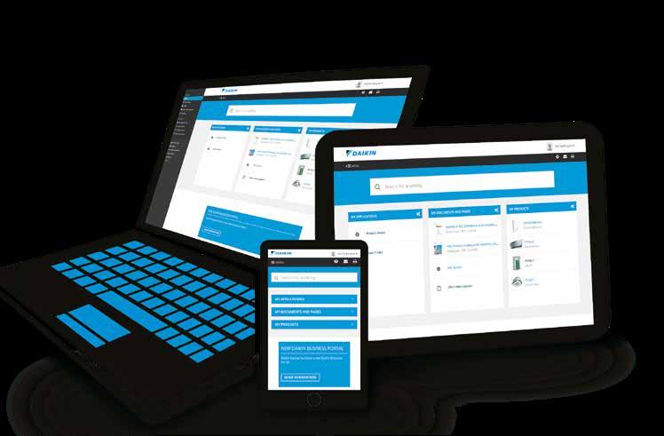 Portal biznesowy my.daikin.pl Program doboru online https://webtools.daikin.eu Portal szkoleniowy Akademia Daikin www.daikin-academy.pl Sklep internetowy www.sklep.daikin.pl Proste i uniwerslane programy wsparcia on-line Ustanawiamy nowe standardy w zakresie wsparcia klienta.