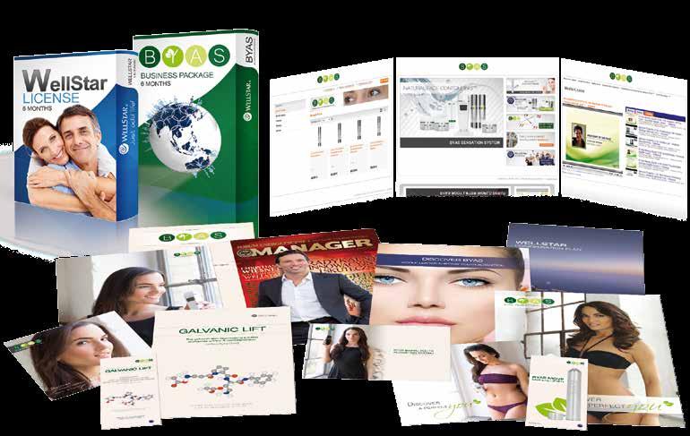 1. Zestaw WellStar Starter-Kit Premiowana i wysoce profesjonalna struktura biznesu i system kształcenia dla Waszego sukcesu.