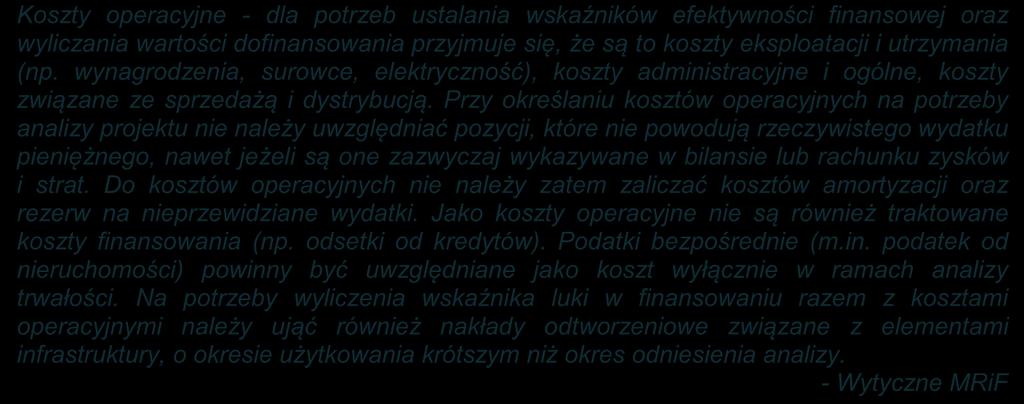 W przypadku finansowania wkładu własnego za pomocą kredytów, należy określić podstawowe zakładane parametry: wartość kredytu, waluta kredytu, oprocentowanie (stałe czy zmienne), okres kredytowania,