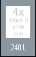 chłodniczy: R134a 00007344 SZ - 902 900 x 700 x 850 0,24 72 230 V / 50 Hz 62. HR - 200 Szafa chłodnicza - 130 akierowana 1 530.00 1 000.