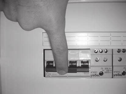 toute la longeur du cable d'alimentation avec les manchons thermiques fournis evec l'apareil.