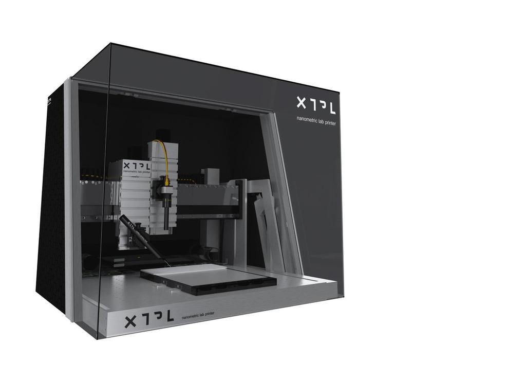 WERYFIKACJA KONCEPCJI DRUKARKA LABORATORYJNA Głowica drukująca XTPL, elektronika i unikalny algorytm stanowią rdzeń systemu druku.
