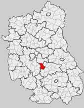 Rycina nr 1 Położenie gminy Rybczewice w województwie lubelskim Jest to gmina typowo rolnicza, nastawiona na produkcję roślinną, czemu sprzyjają dobre gleby i dogodny klimat.