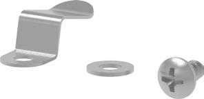 Twisting Joint - Flat MAW0557-0000-000-0 Metalowy Uchwyt Obrotowy - 5 mm Metal Twisting