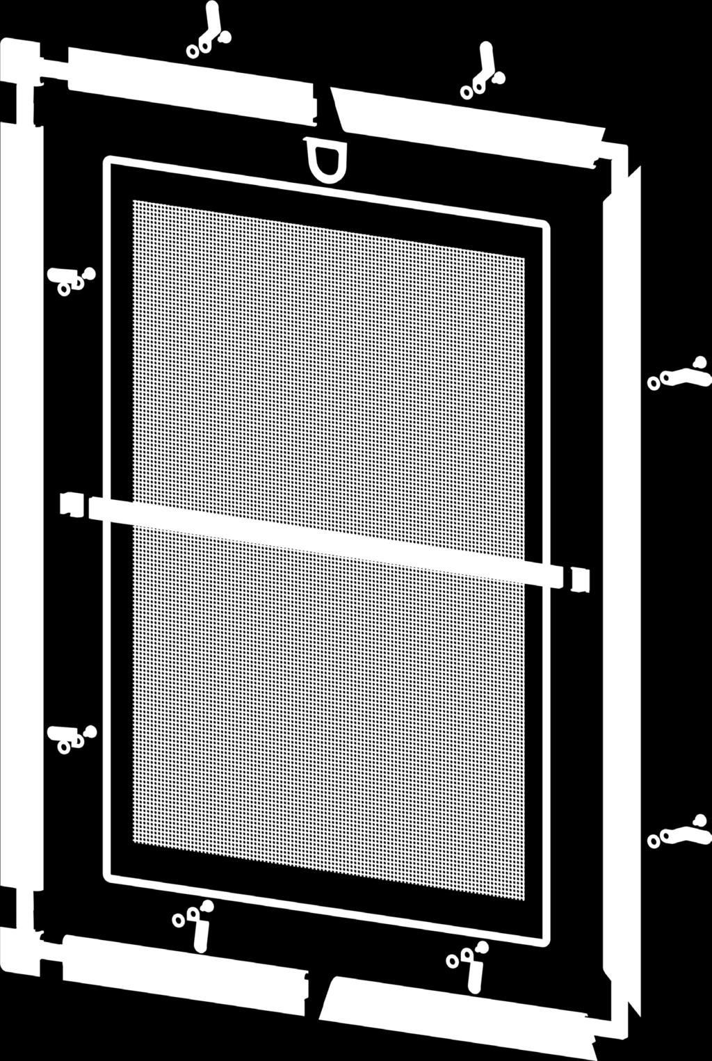 Max Szerokość Width 1800 mm Wysokość Height 2000 mm Narożnik PCV (zewnętrzny) PVC corner joint (external) Narożnik wewnętrzny Internal corner joint Przekrój profilu Profile cross-section 11 18 6