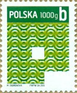 przesyłki listowej o masie