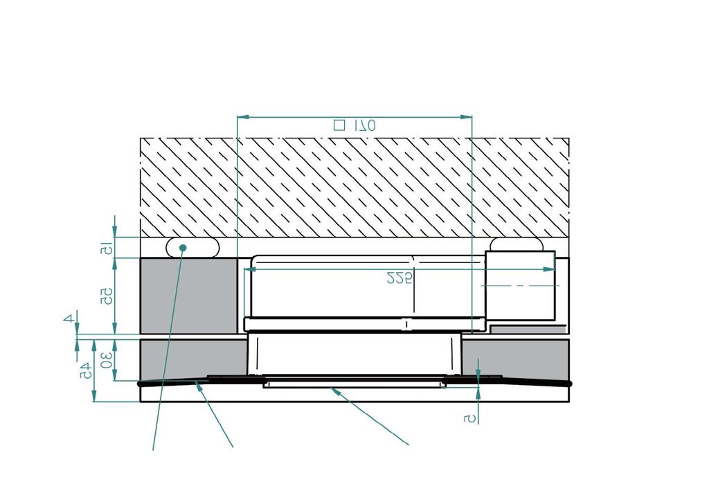 Strona 5/7 n LUX ELEMENTS -TUB-BA-W (poziomy odpływ natrysku) COL-AK Uszczelnienie Osłona Króciec odpływowy DN 50 pionowy z wyjmowanym syfonem, Wysokość uszczelniania wody 30 mm, DN 50 Uwaga: Brodzik