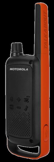 TALKABOUT T82 posiada stopień ochrony IPx2