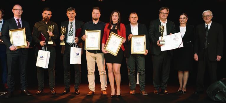 Laureaci nagrody EXPERT 2018 oraz wyróźnień Przedstawiciele firm krajowych i zagranicznych zaprezentowali podczas konferencji swoje najnowocześniejsze technologie, materiały i urządzenia, a także