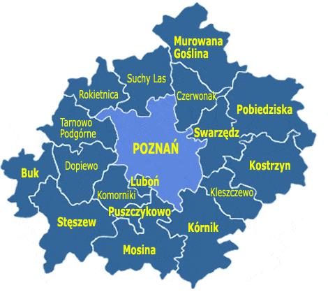 3. UPROSZCZONA DIAGNOZA GMINY Z WNIOSKAMI 3.1. LOKALIZACJA Gmina Pobiedziska położona jest w zachodniej części Polski, w województwie wielkopolskim, w powiecie poznańskim.