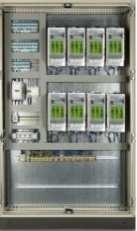VLT FlexConcept Advanced FlexBox with PSU, DAM FlexBox lokalny zasilacz <60 KW Rozdzielnia centralna z bezpiecznikami i