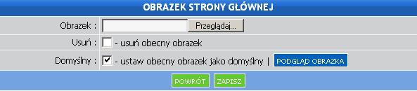Miniaturka w tekście Zaznaczenie opcji automatyczne dostosowanie istniejących obrazków spowoduje zmianę parametrów juŝ dodanych miniaturek obrazków na parametry wpisane powyŝej.