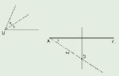 - ABD = ACD; omtrekshoeken op boog AD; - DCE ~ DBC; beide driehoeken hebben D en een kruisjeshoek gemeen.