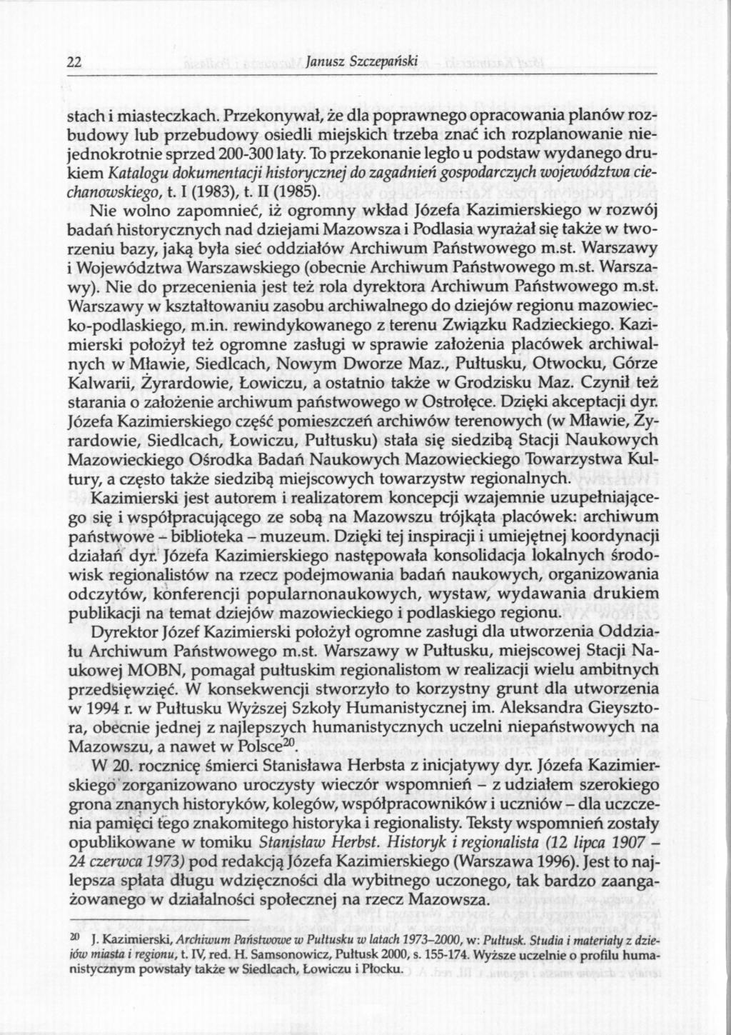 22 janusz Szczepański stach i miasteczkach.