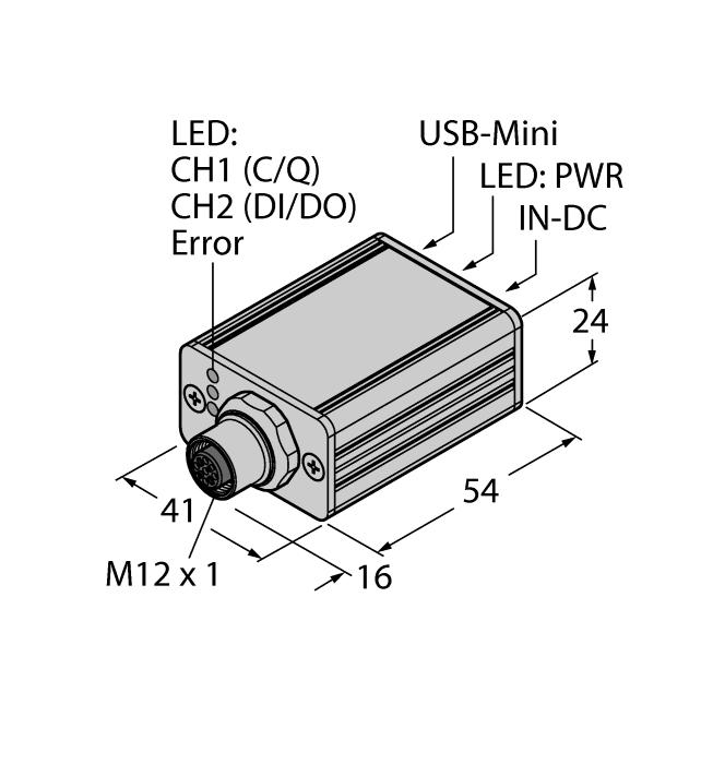 modułowego systemu I/O BL20 BL20-E-4IOL 6827385 4-kanałowy moduł nadrzędny IO-Link dla systemu zdalnych I/ O BL20 USB-2-IOL-0002 6825482 Master IO-Link ze zintegrowanym