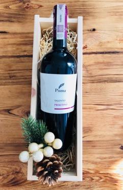 zestaw 3-99 zł Piuma Salento Primitivo to czerwone wino wytrwane z południa Włoch.