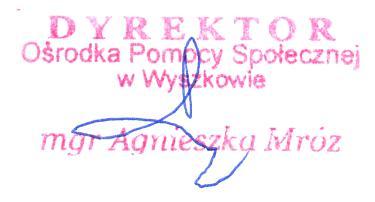 Zamawiający: Ośrodek Pomocy Społecznej ul.