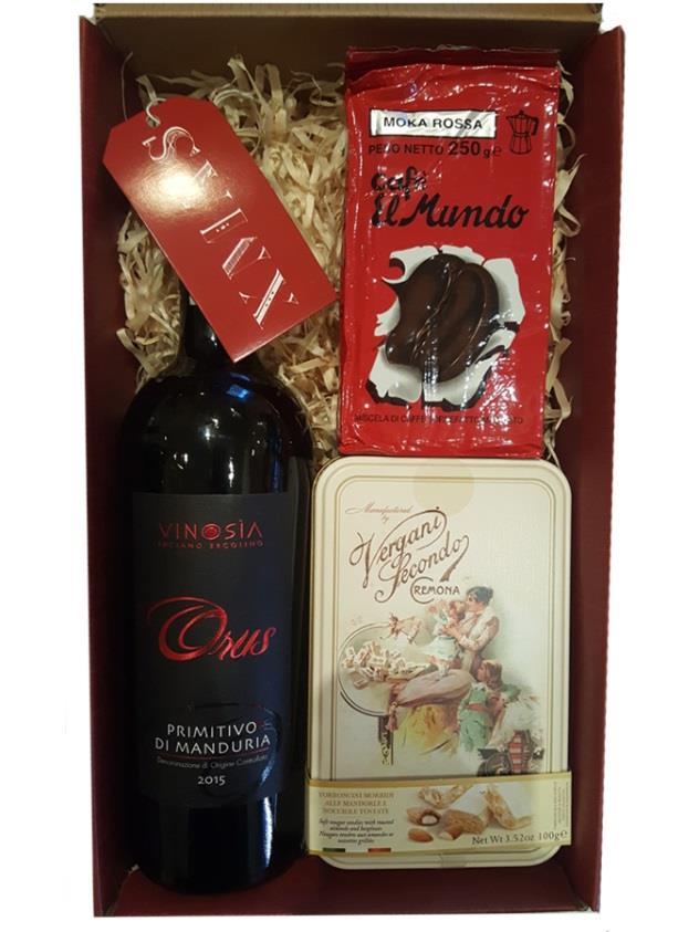 ZESTAW NR 7 VINOSIA C115 115,00 zł/brutto Wino Primitivo di Manduria
