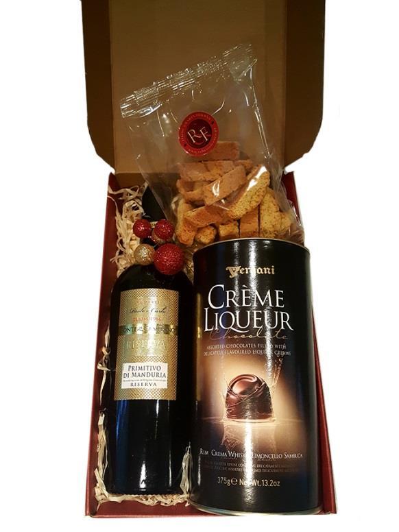 Duolife Witamin C 750ml Czekoladki w puszce Palermo 100g Cantuccini 200g ZESTAW NR