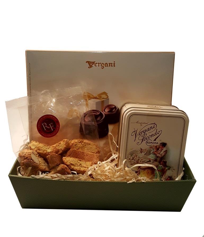 ZESTAW NR 19 80,00 zł/brutto Bombonierka Vergani Praline 200g
