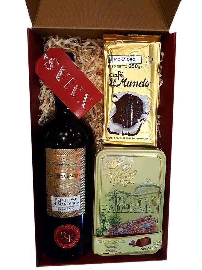 NR 20 132,50 zł/brutto Wino Primitivo di Manduria 66 Kawa Moka