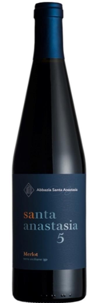 MERLOT 39,50 zł/brutto 0,75 l, alk.13.5,% KRAJ POCHODZENIA WŁOCHY, SYCYLIA RODZAJ WINA Czerwone, wytrawne SZCZEP 100% Merlot OPIS Intensywny czerwony kolor.