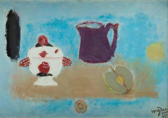 115 HENRYK HAYDEN (1883-1970) "Martwa natura niebieska", 1965 r.