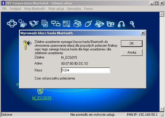 Sparuj urządzenie