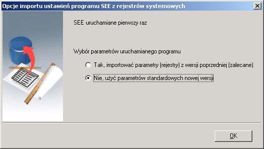 W ten sposób unikniecie Państwo sytuacji, w której projekt wykonany w poprzedniej wersji programu, po jego otwarciu w nowej wersji, zostanie podłączony do nowego środowiska dostarczanego przez