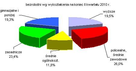 Liczba osób poszukujących pracy przez okres powyżej 12 miesięcy wyniosła w końcu I półrocza 20
