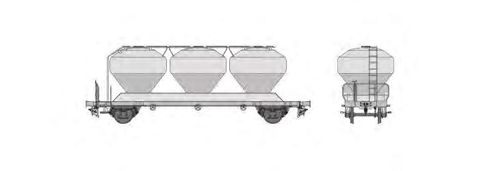 Baza wagonów PKP CARGO Rodzaj wagonu Wagon Uai Wagon Ugpps Charakterystyka przeznaczenie: do przewozu ciężkich ładunków przemysłowych o przekroczonej skrajni oraz ciężkich urządzeń energetycznych,