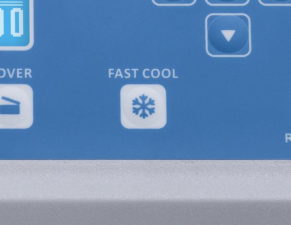 for 1 second to switch between RPM and RCF on the display Lorem ipsum dolor sit amet, consectetur adipisicing elit, sed Dedykowany przycisk szybkiego schładzania