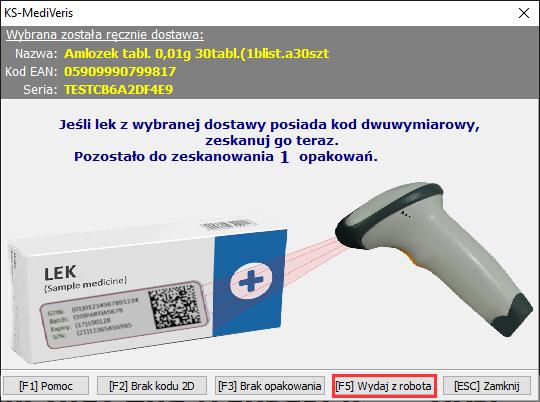 Rysunek 54 Operacje w systemie KOWAL/NMVS IV.