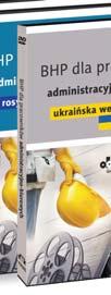Postępowanie w razie wypadku 4 nośnik DVD cena 190,00 zł + 23% VAT nośnik pendrive cena 210,00 zł + 23% VAT BHP dla pracowników administracyjno-biurowych symbol VD1197, VD1197P polska wersja językowa