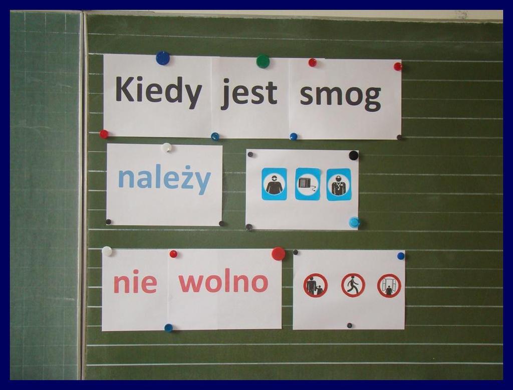 ZAJĘCIA 5: Nauczyciel rozmawia z dziećmi na temat: Jak chronić się przed smogiem?