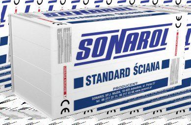 FASAA SCIANA Stosowany do wykonywania izolacji termicznych w miejscach bez obciążeń mechanicznych: EPS S 45 STANAR SCIANA izolacja cieplna ścian szczelinowych z wentylowaną i niewentylowaną szczeliną
