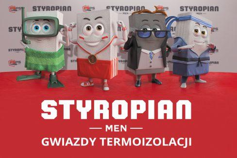etapie produkcji styropianu, jak i prawidłowego doboru oraz zastosowania tego wyrobu. Kampania informacyjna jaką prowadzi PSPS pod hasłem STYROPIAN.