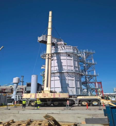 Pozostałe projekty: Prefabrykacja i Montaż Rurociągów - OSBL Prophane Tank Farm Project, BASF