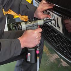 aluminium, Do nitów 3,2, 4 i 4,8 mm. Siła rozciągająca 9,4 kn. Szybki demontaż końcówki. Szybki demontaż uchwytu szczęk.