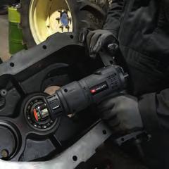 Narzędzie kompaktowe i lekkie z uchwytem pistoletowym ułatwiającym użytkowanie. Ochrona przed przeciążeniem: Element grzejny wyłącza się automatycznie na kilka sekund w przypadku przegrzania.