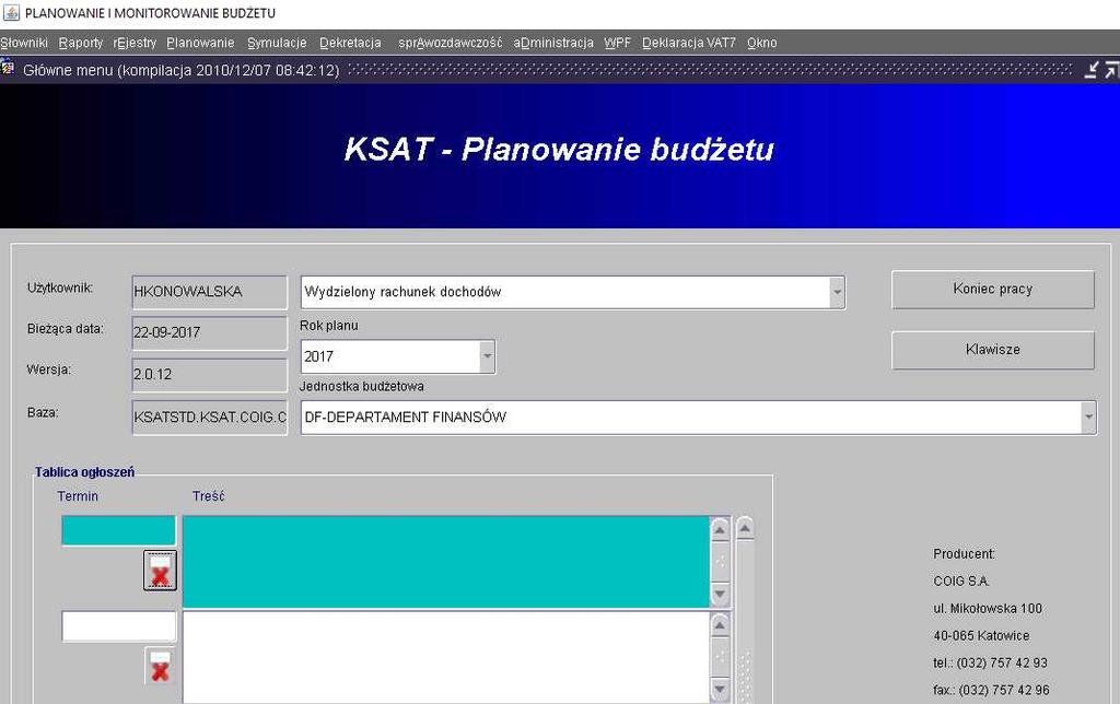 6. Sprawozdanie Rb-34S sprawozdanie z wykonania dochodów i wydatków na rachunku, o którym mowa w art. 223 ust.