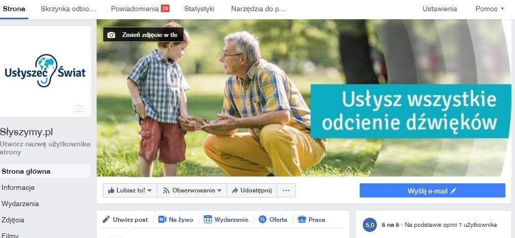 KAMPANIA INTERNETOWA 2018 FACEBOOK 1. Prowadzenie profilu Kampanii na Facebooku (I - XI.