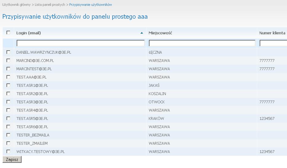 Pole Wpis nadrzędny pozwala porządkować kategorie w strukturę drzewiastą, przy czym początkowo zawsze jest tu wyświetlana etykieta pierwszego poziomu jako korzeń drzewa.