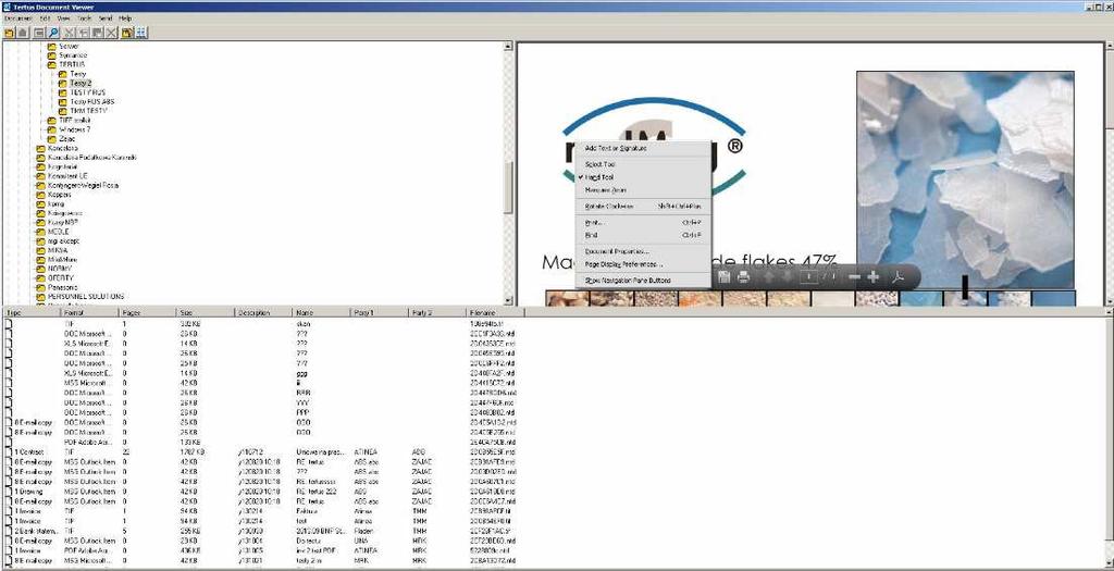 na dwa sposoby: Używając komendy Properties z menu Document lub