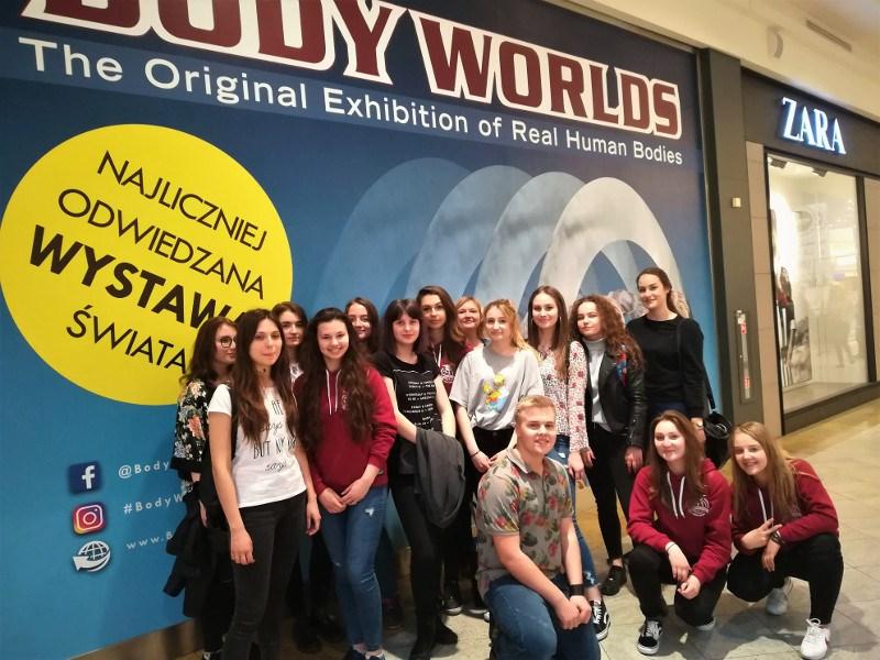 Our second day started off with a visit to Collegium Medicum of the Jagiellonian University. We went to the Museum of Anatomy there. This exhibition was completely different from the Body Worlds.
